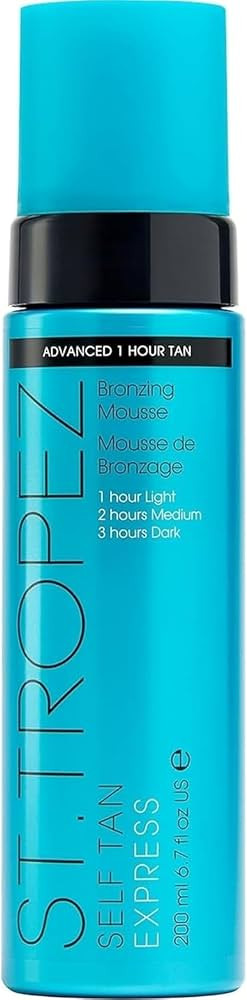 St.Tropez Self Tan Express Mousse, Fast Acting Fake Tan, Develops in 1-3 Hours, Streak-Free Finis... | Amazon (UK)