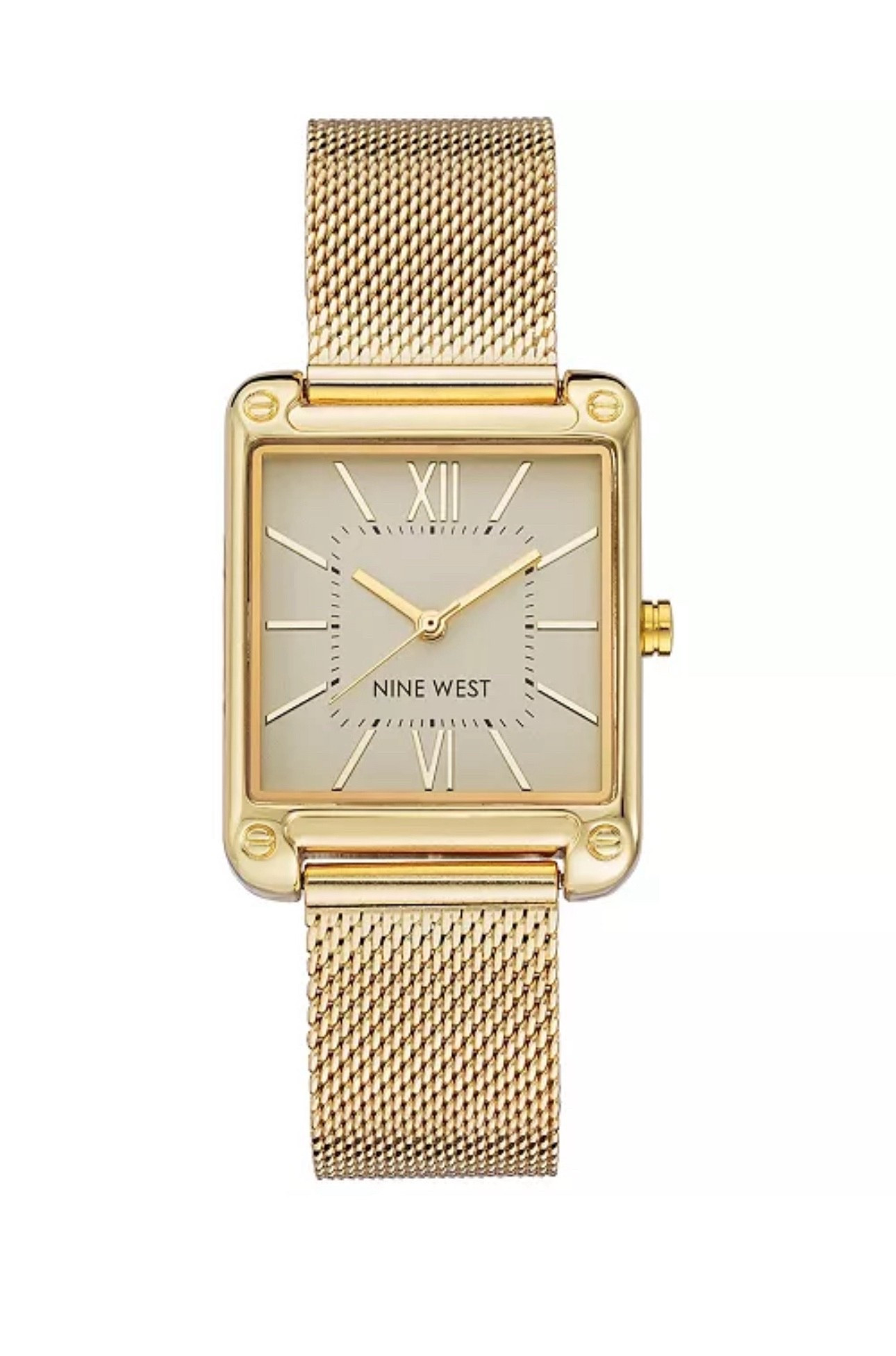 Women's Quartz Rectangular Gold-Tone Stainless Steel Mesh Band Watch, 29mm ✨

#LTKSaleAlert #LTKStyleTip #LTKActive