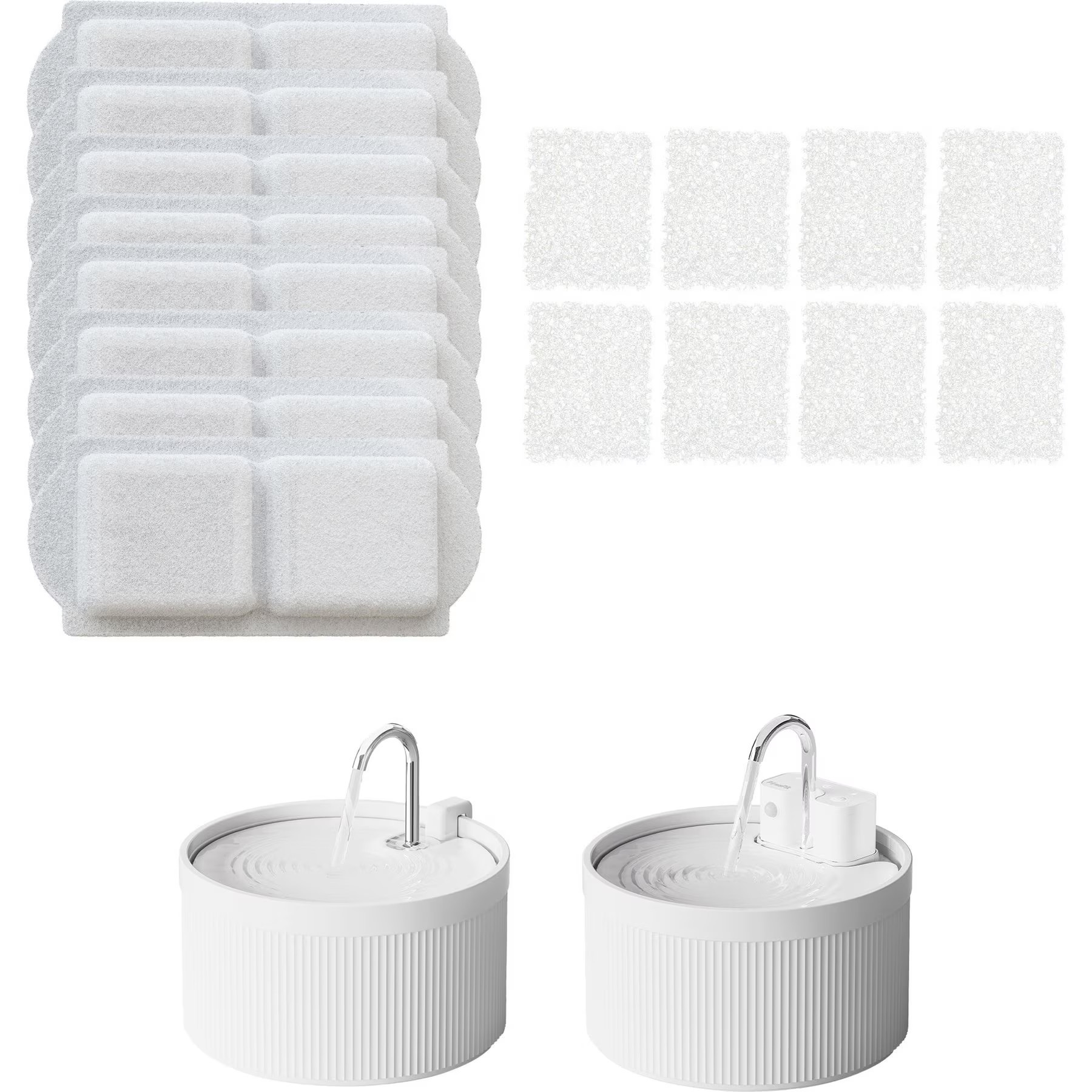 PawsPik CeramicDog & Cat Water Fountain Replacement Filters, 8 count | Chewy