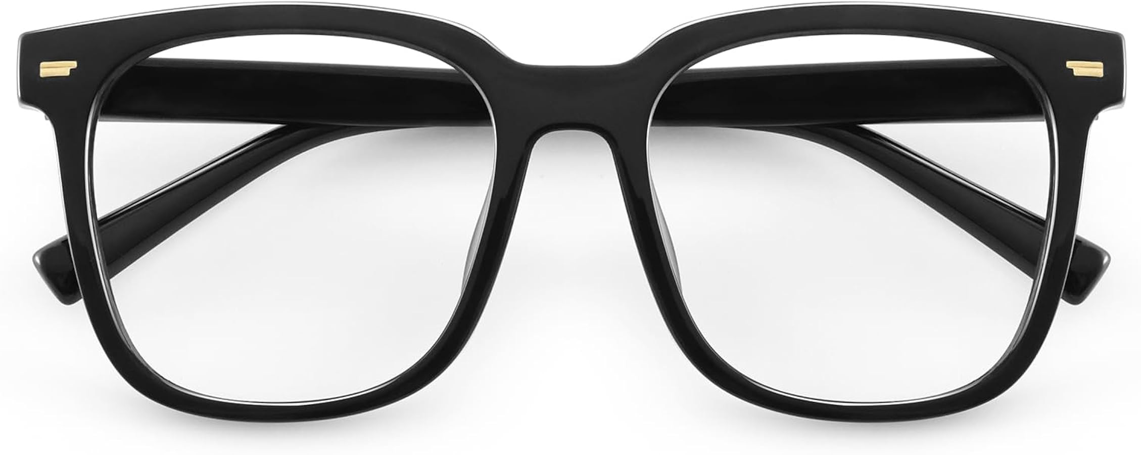 PANNER Oversized Square Blue Light Blocking Glasses for Women Men Anti Glare Reduce Eyestrain Computer Glasses | Amazon (US)