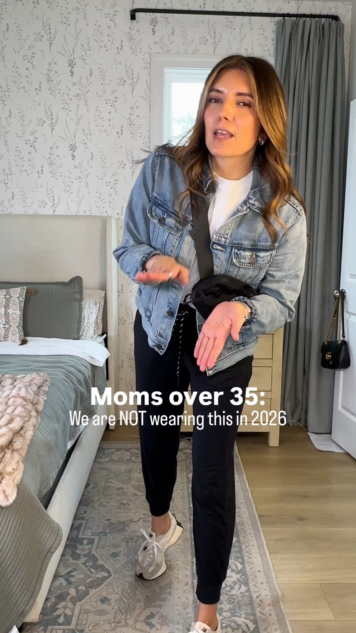 Mom outfit upgrade! Instead of joggers wear this! The perfect sporty casual mom outfit for 2026. In a small in everything. I’m 5’7” and a typical 2/4 or 26. 

#LTKSaleAlert #LTKOver40 #LTKTall