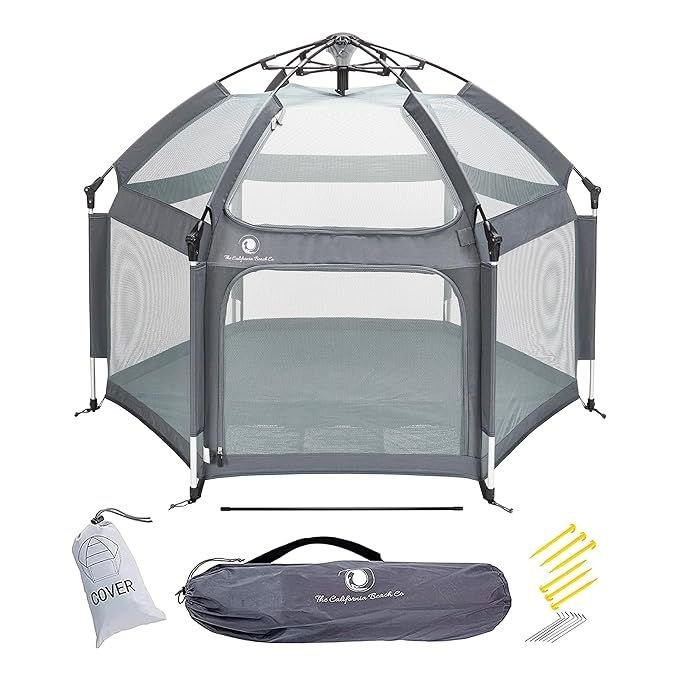 POP 'N GO Baby Playpen - Indoor & Outdoor Playpen for Babies and Toddlers - Baby Beach Tent, Fold... | Amazon (US)