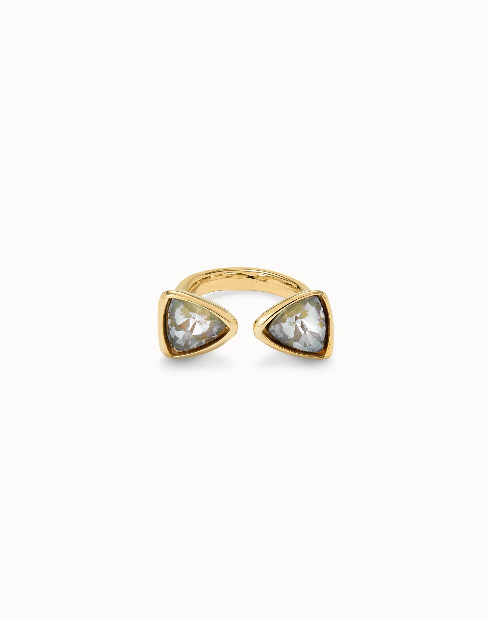 Triangular ring with two crystals | UNOde50