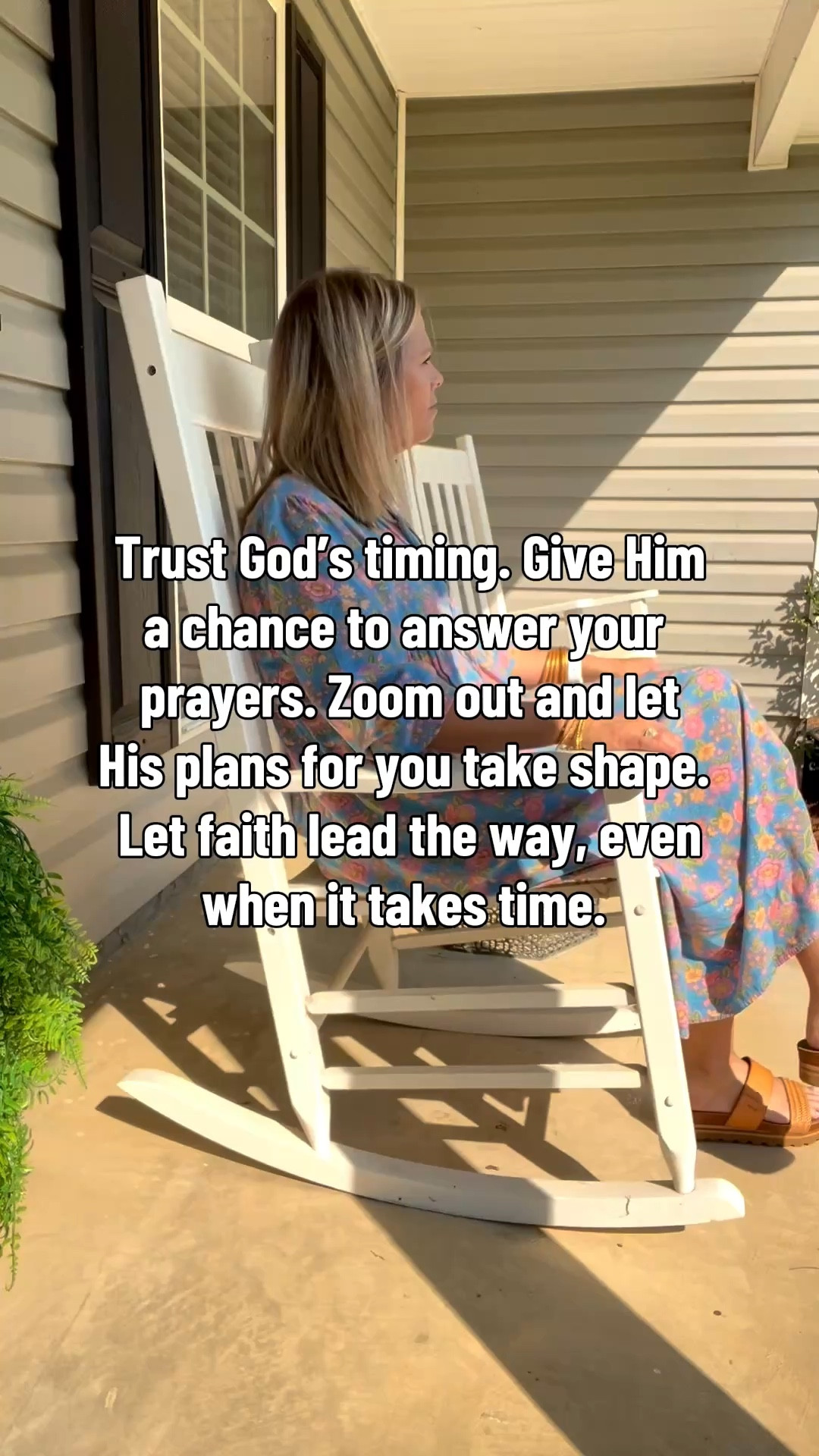 Just trust Him. 

#LTKstorytime #LTKmorningroutine