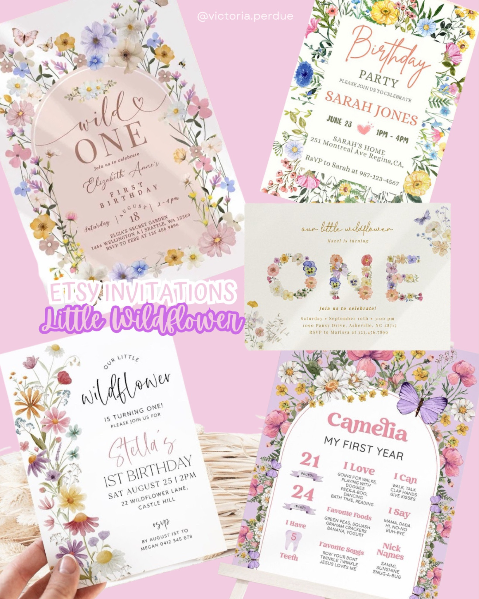 Our little wildflower is turning one birthday party invitations from Etsy! 🌸

#wildone #firstbirthday #firstbirthdayparty #birthdaypartythemes #wildandonederful #girlsbirthdayparty #partythemes #wildflowerbirthday #firstbirthdaygirl #etsy #etsyfinds #birthdayinvites 

#LTKBaby #LTKKids #LTKParties