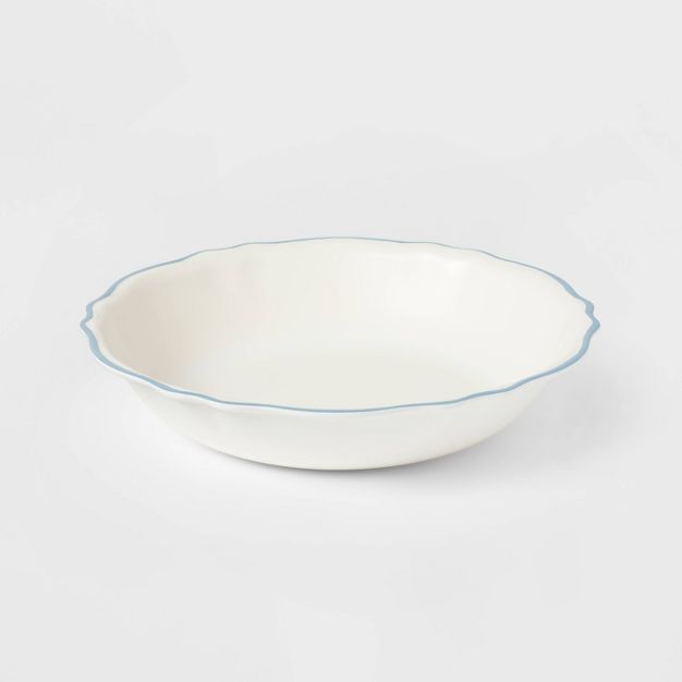 117oz Melamine Serving Bowl White - Threshold™ designed with Studio McGee | Target