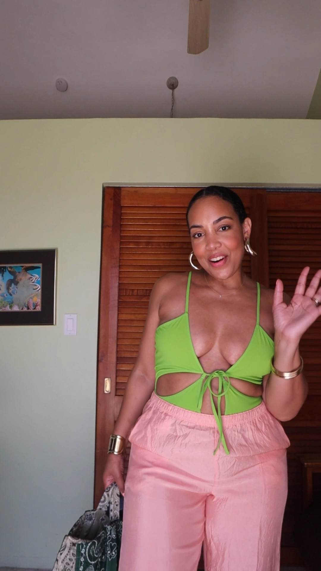 My lunch and beach day outfit. I love these colors for summer! The swimsuit is a few years old. 

#LTKTravel #LTKSeasonal #LTKSwim