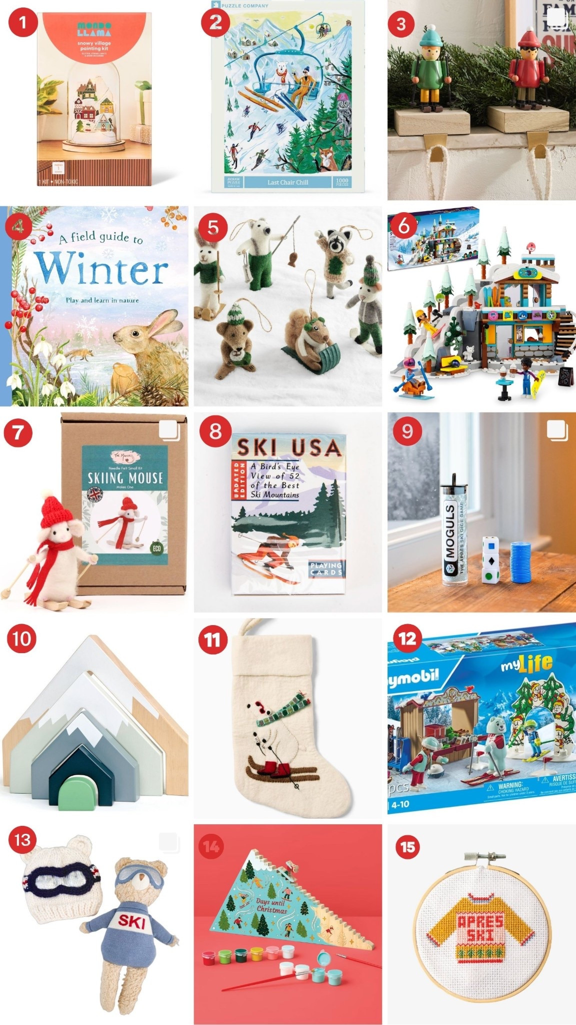 🎁 Holiday Gift Guide 🎁 

If you’re shopping for little skiers and snowboarders this holiday season, we’ve got you covered. This gift guide is packed with fun, ski-themed toys and snowboarding gifts that keep the mountain magic going all year long. Whether your kids are just learning to ride or already shredding blue runs, these picks will bring smiles on and off the slopes. From snow-inspired games to cozy après-ski playthings, these are the best holiday gifts for ski kids in 2025.

#LTKHoliday #LTKGiftGuide