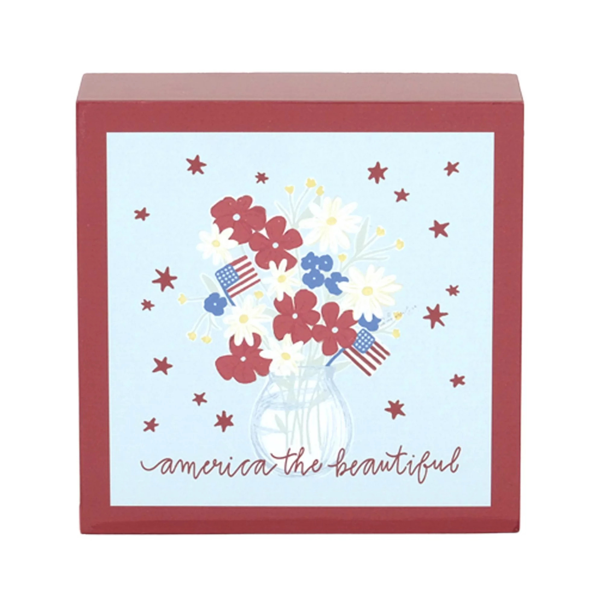 Celebrate Together\u2122 Americana America The Beautiful Mini Caption Box Table Decor | Kohl's