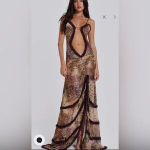 Jaded London Fatale Maxi Dress | Poshmark