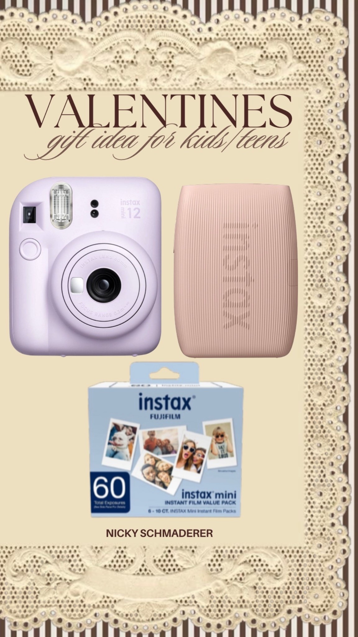 Valentine’s Day gift idea for teens and kids! Instax camera on sale!

Gift idea 


#LTKValentine #LTKstorytime #LTKmomlife