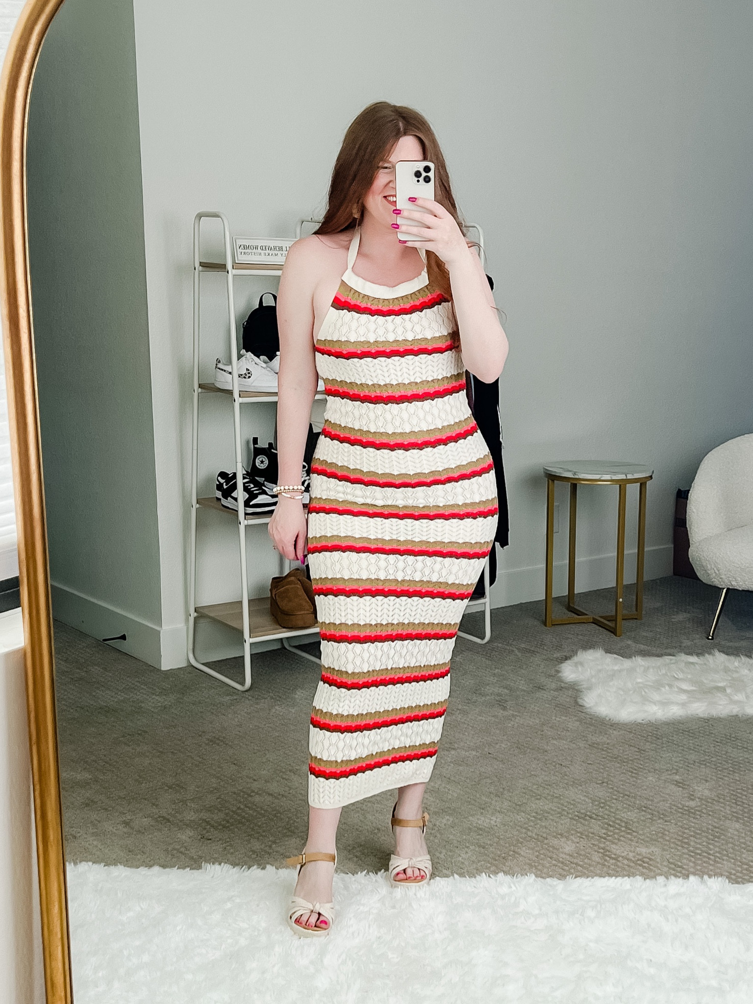 Crochet dress from amazon wearing size medium. Vacation outfit. Vacation dress. Midi dress. 

#LTKstyletip #LTKunder50 #LTKSeasonal