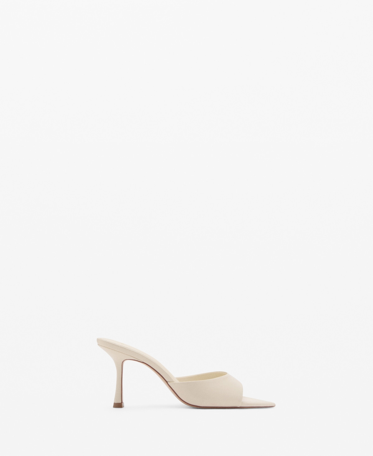Mango Women's Pointed-Heel Sandals - White | Macy's