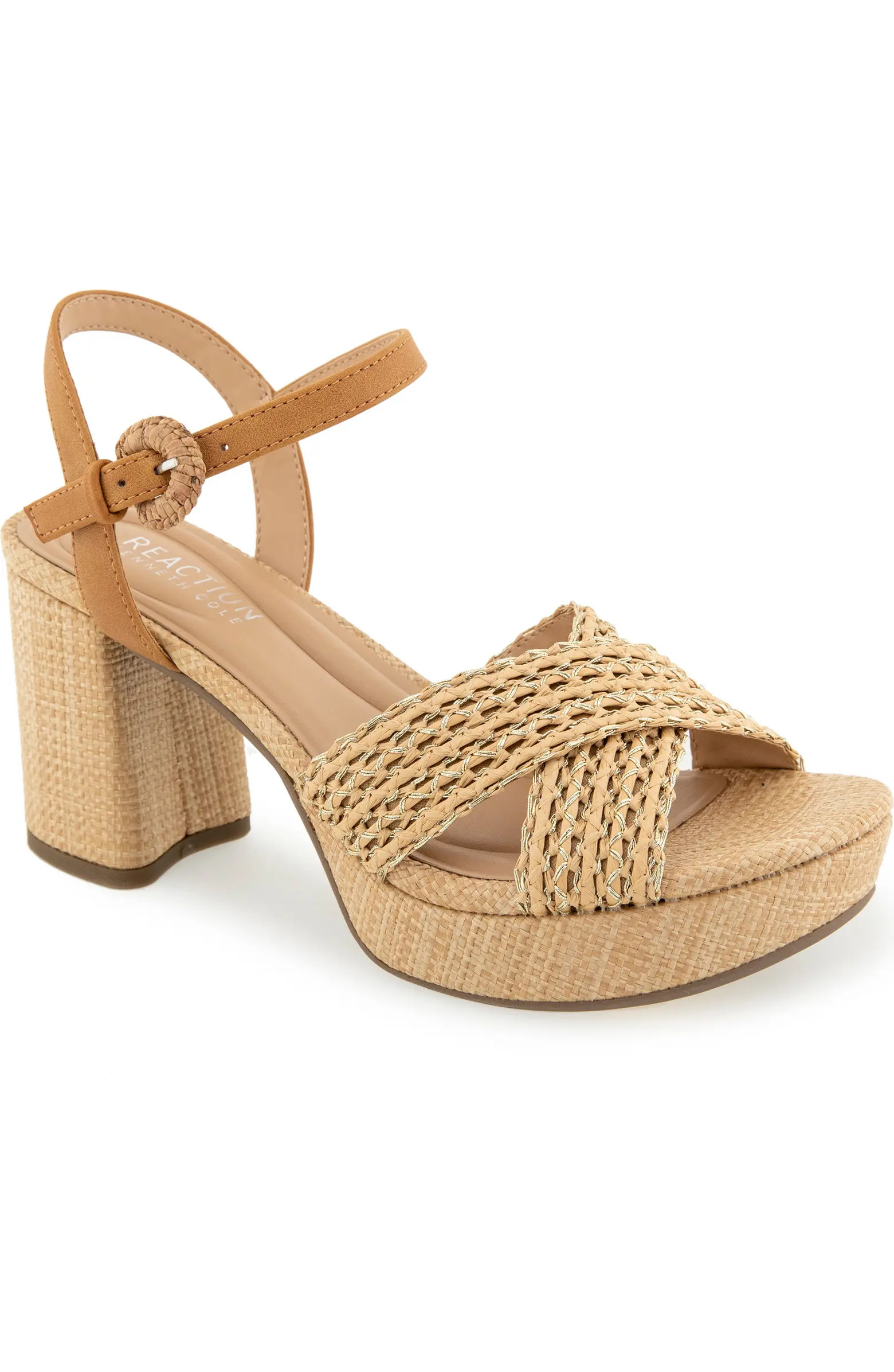 Reaction Kenneth Cole Reeva Platform Sandal (Women) | Nordstromrack | Nordstrom Rack