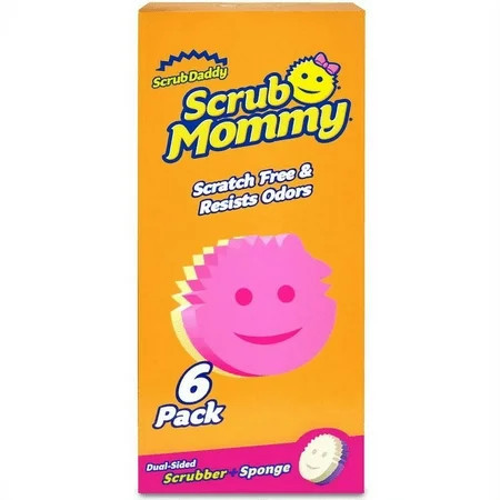 Scrub Daddy Scrub Mommy 6ct Sponges - Box | Walmart (US)