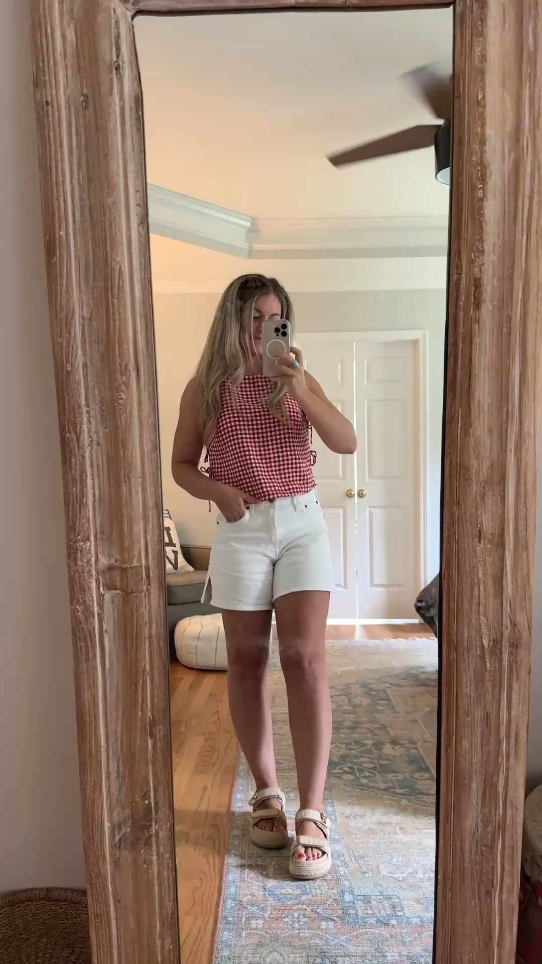 Favorite shorts I own. Wearing an XS top and 26 shorts. TTS

#LTKStyleTip #LTKSummerEdit