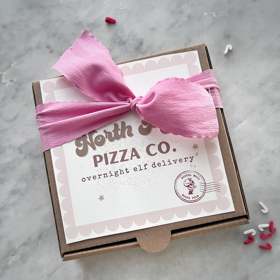 North Pole Elf on the Shelf Pizza Cookie Delivery - Etsy | Etsy (US)