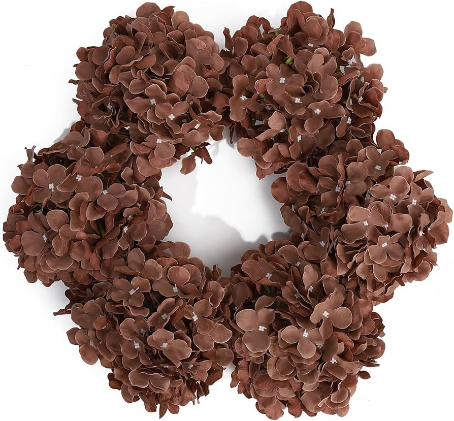 DuHouse Artificial Hydrangea Silk Flower Heads with Stem Fake Hydrangea Flowers for Wedding Home ... | Amazon (CA)