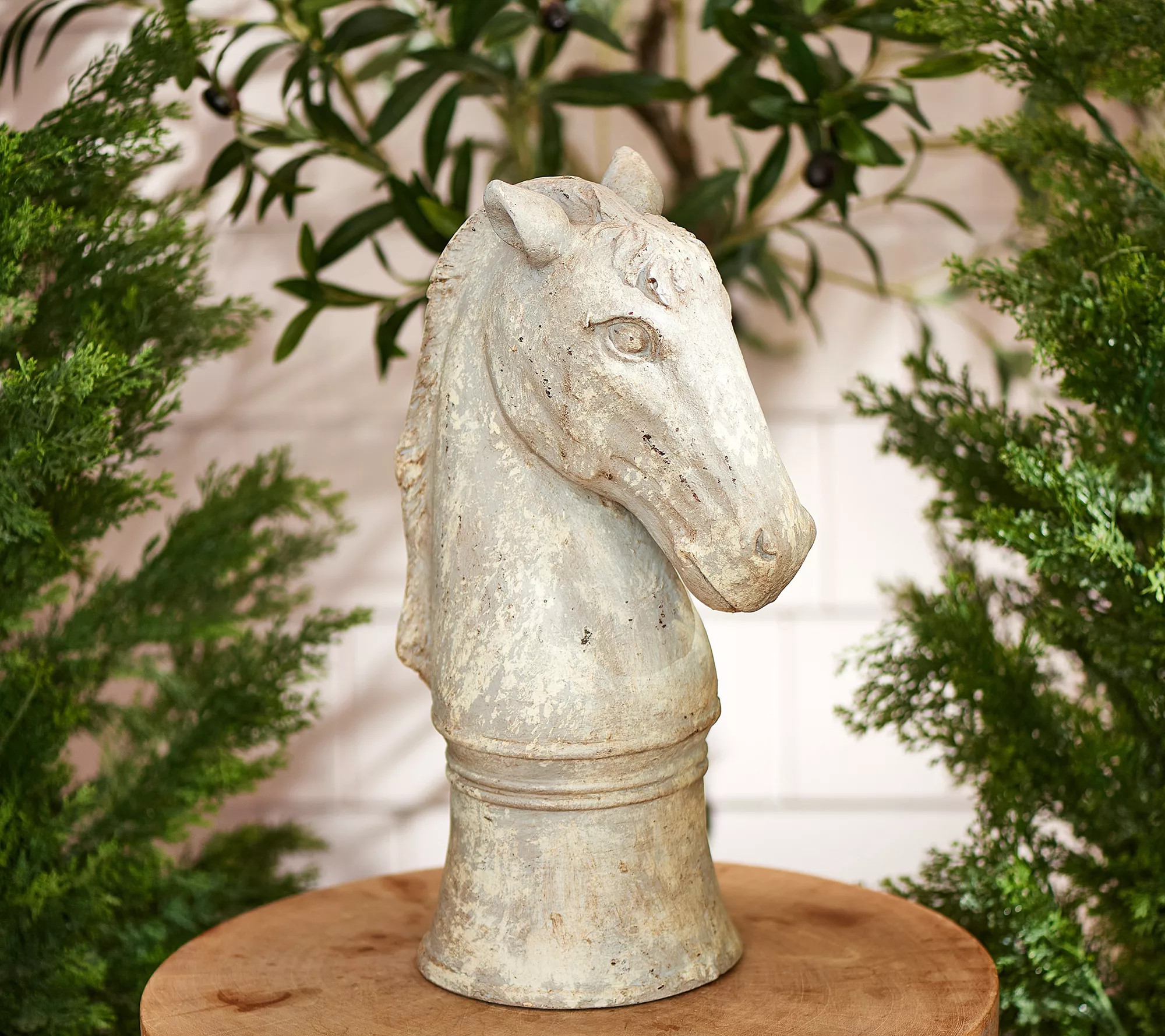 Cozy Cottage by Liz Marie Oversized Horse Head Chess Piece - QVC.com | QVC