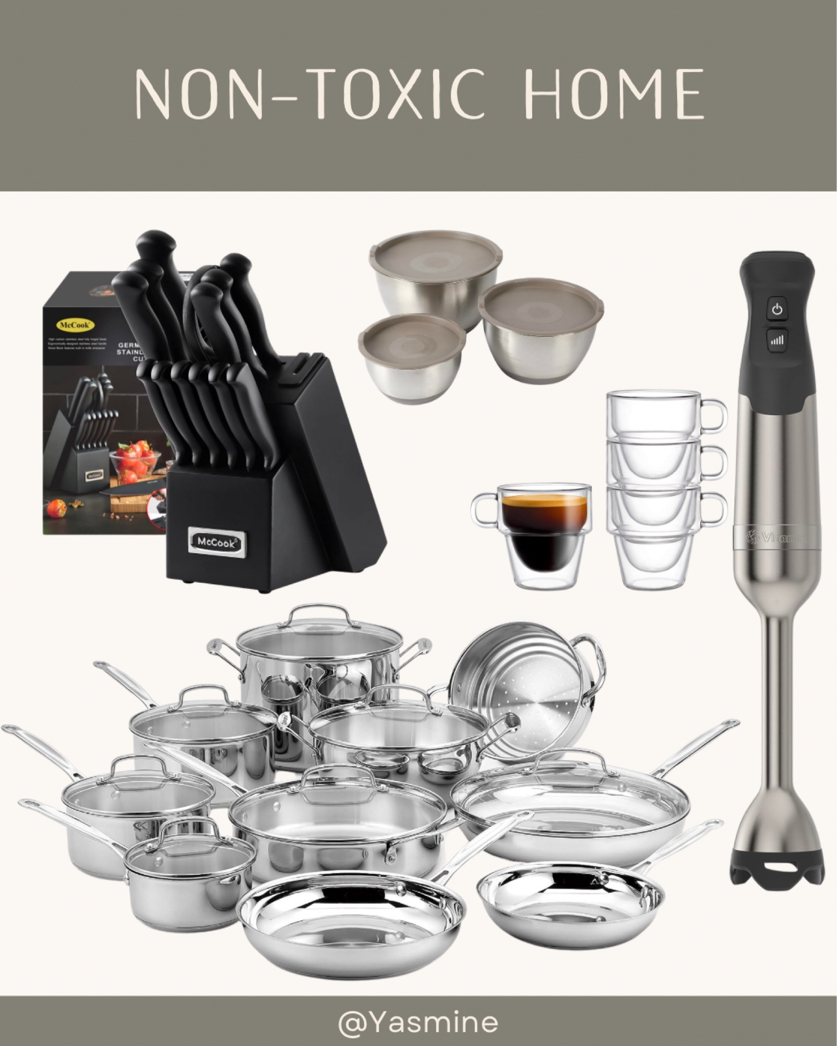 Nontoxic kitchen essentials  

#LTKhome #LTKfamily