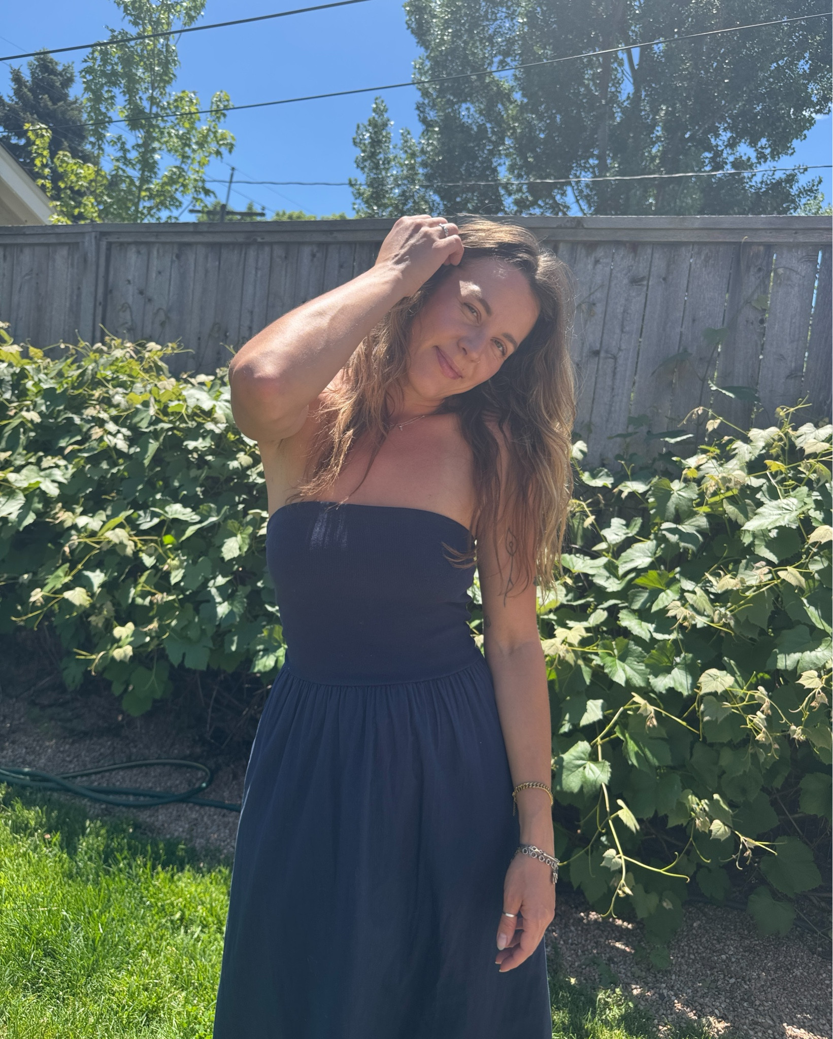 Strapless and navy….perfect for summer ☀️ I got an xs to keep the top from slippingg

#LTKParties #LTKTravel #LTKSummerEdit
