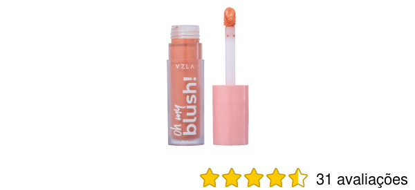 Blush Líquido Vizzela Oh My Blush! | Beleza na Web | Beleza Na Web (BR)