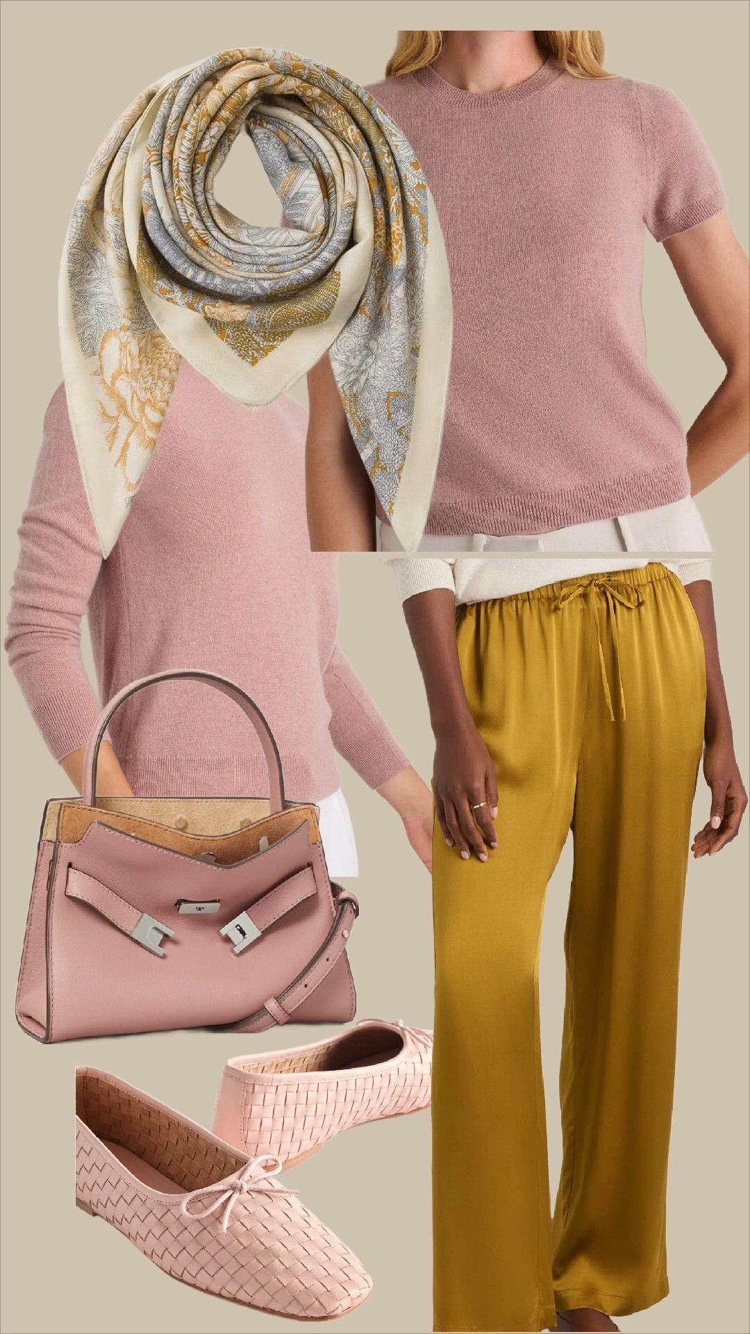 Look for less 100% silk pants! 