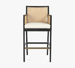 Lisbon Cane Stool | Pottery Barn (US)