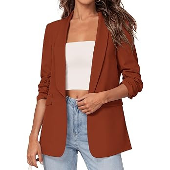 PRETTYGARDEN Women's Summer Blazers Business Casual Outfits | Amazon (US)