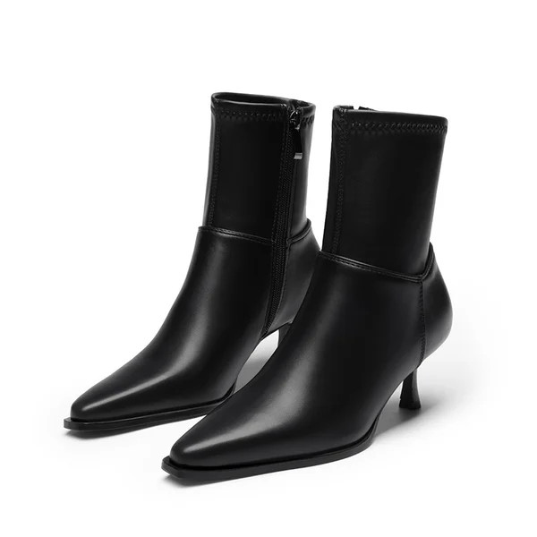 Women\u2019s Pointed-Toe Stretch Ankle Boots | Dream Pairs