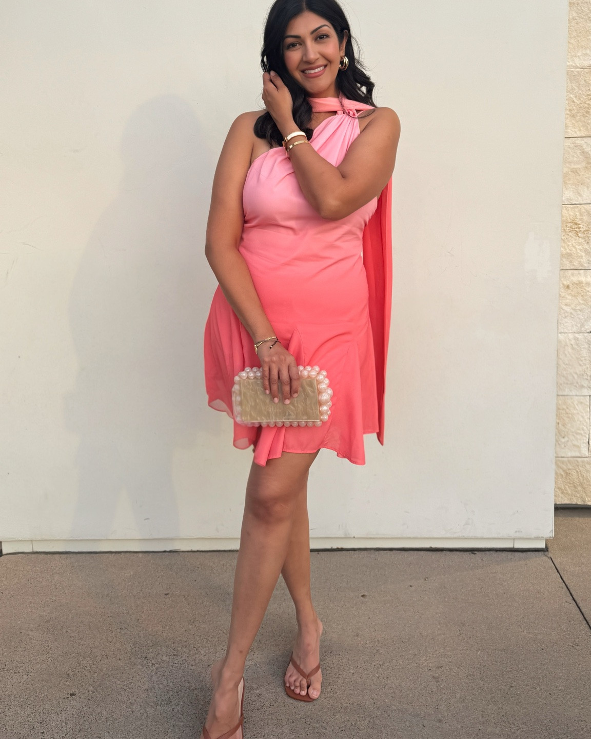 ✨ Late Summer Occasion Dress

If you’re looking for an elevated dress for a late summer birthday, wedding guest outfit, anniversary dinner, vacation, or cocktail party, this one is absolutely stunning.

The one-shoulder silhouette with the scarf neckline feels timeless and sophisticated, while the lightweight fabric makes it comfortable for warm-weather events. As a midsize woman, I especially love how flattering the fit is—it skims in all the right places and makes you feel effortlessly confident.

Perfect for:
• late summer birthdays
• summer wedding guest dresses
• anniversary celebrations
• cocktail parties
• vacation dinners
• special occasions

Wearing a large and linking my bra cups and clothing tape to keep it in place 

Shop the full look linked here. 🤍

#SummerWeddingGuestDress #MidsizeFashion #LuxuryStyle #OccasionDress #LTKStyle #clothingtape #backlessdress @Baobab Collection

#LTKWedding #LTKMidsize #LTKgrwm