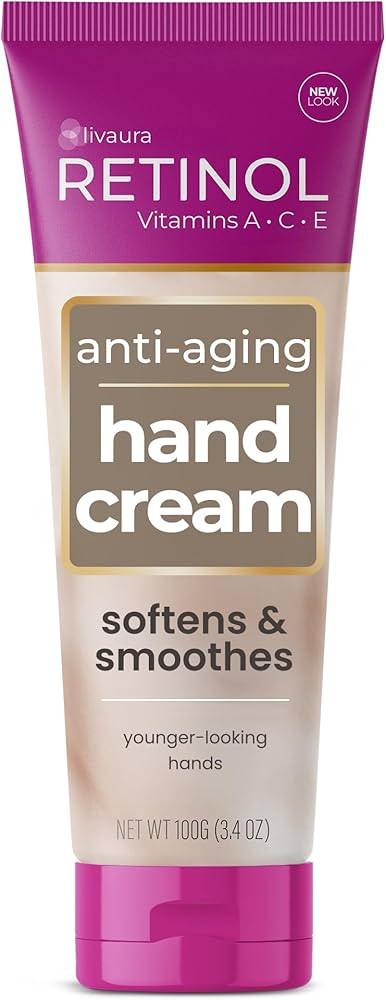 LIVAURA Retinol Anti-Aging Hand Cream \u2013 The Original Brand For Younger Looking Hands \u2013R... | Amazon (US)