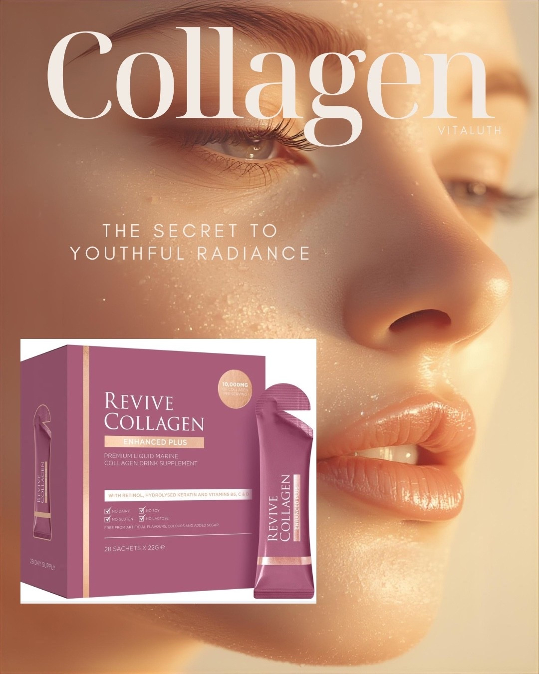 ✨ If you’re over 40 and not using Revive Collagen Enhanced Plus… what are you even doing with your life?! ✨

I’ve been using this for a few weeks now and honestly, my skin, nails, and hair have never felt better. 💆‍♀️💅💁‍♀️

A bit of health info for you:
•	It’s packed with Type I & III collagen to help reduce wrinkles and improve skin elasticity.
•	Includes hyaluronic acid for hydration and plumpness.
•	Vitamin C to boost collagen production naturally.
•	Helps support joint and bone health, which becomes more important as we hit 40+.

I genuinely feel like this is a game-changer for anyone wanting to age gracefully and feel good from the inside out.

#ReviveCollagen #Over40Skincare #AntiAging #HealthyGlow #CollagenBoost #SkinCareRoutine #WellnessOver40

#LTKuk #LTKluxury #LTKbeauty