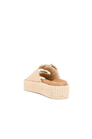 Steve Madden Karrigan Sandal in Natural from Revolve.com | Revolve Clothing (Global)