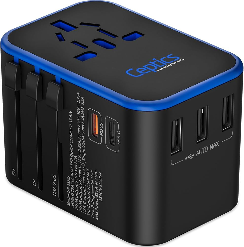 Universal travel adapter | Amazon (US)