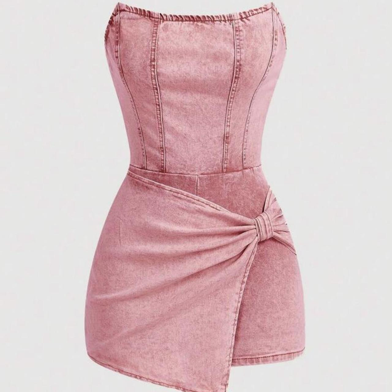 SHEIN Women's Romper - Pink/Orange - XS | Depop US