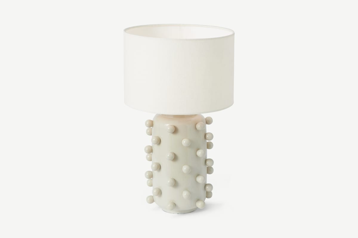 HomeLightingBedside LampsBobble Table Lamp, Cream | MADE.COM (UK)