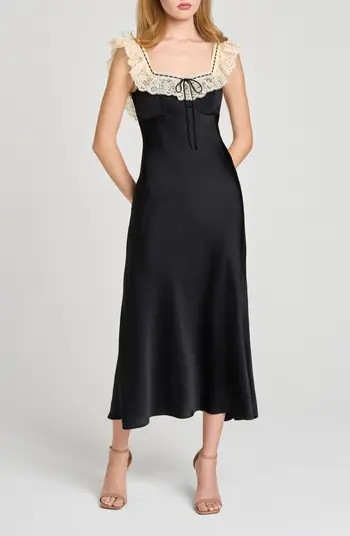 WAYF Ella Lace Trim Slipdress | Nordstrom | Nordstrom