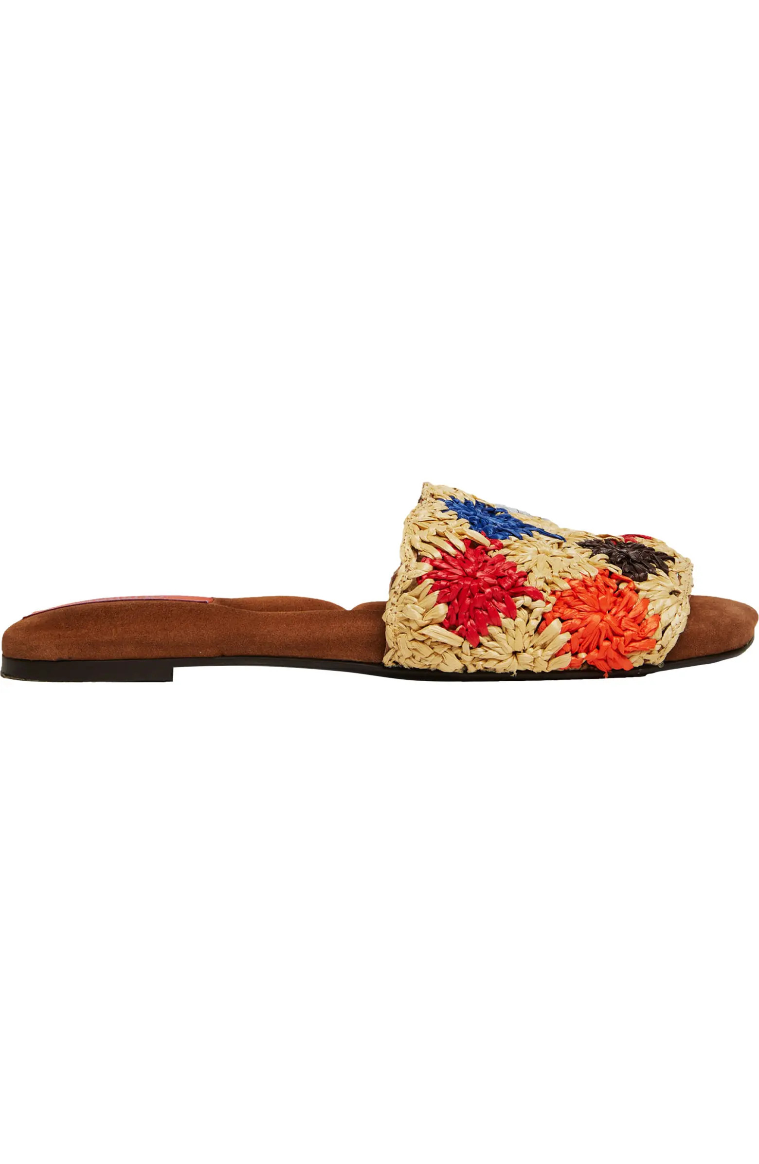 Crochet Sandal Solid Grey | Nordstrom