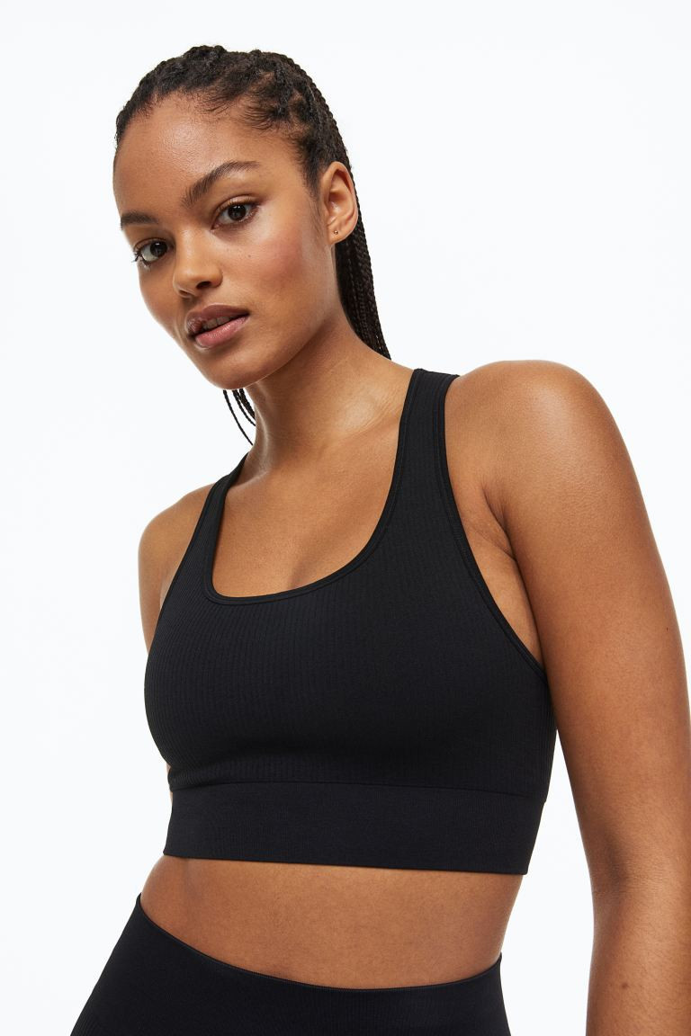 DryMove™ Seamless Sports bra | H&M (UK, MY, IN, SG, PH, TW, HK)