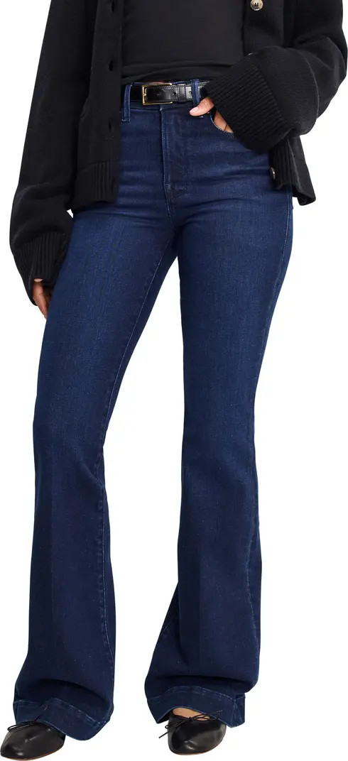 Good American Good Legs High Waist Flare Jeans | Nordstrom | Nordstrom
