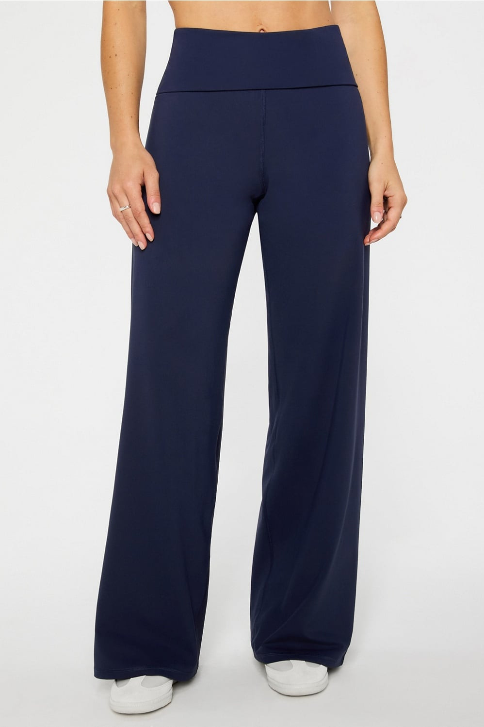 PureLuxe Foldover Straight Leg Pant | Fabletics