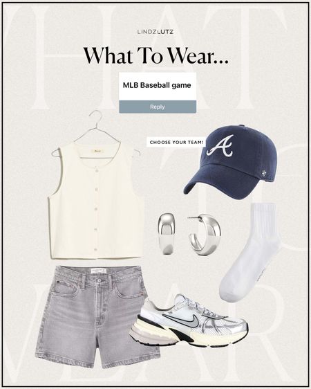 You ladies asked, I styled! Here’s what to wear to a MLB baseball game ⚾️ 

#LTKFind #LTKstyletip