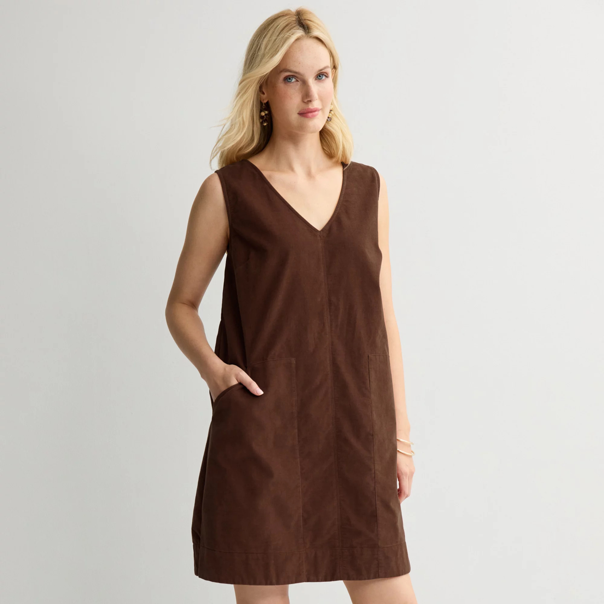 Women's Sonoma Goods For Life® Shift Dress, Size: XXL, Red Merlot | Kohl's