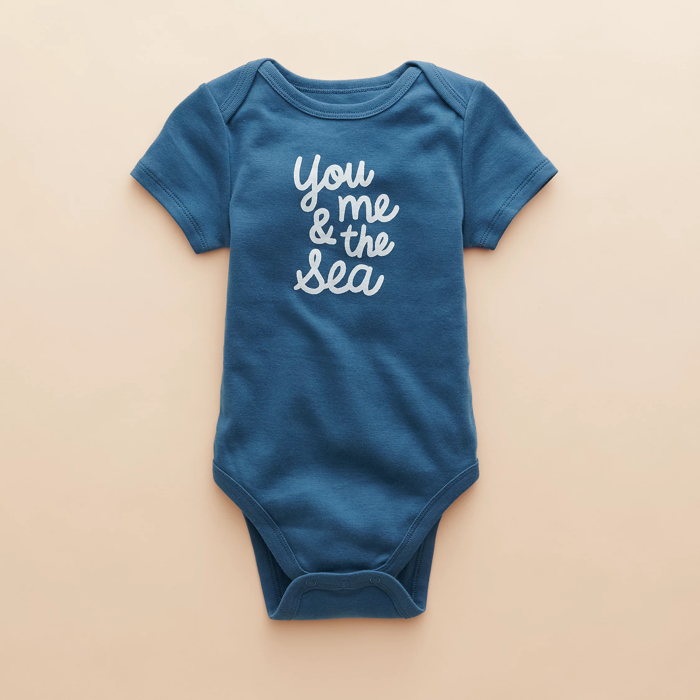 Baby Little Co. by Lauren Conrad Organic Lapped Shoulder Bodysuit | Kohl's