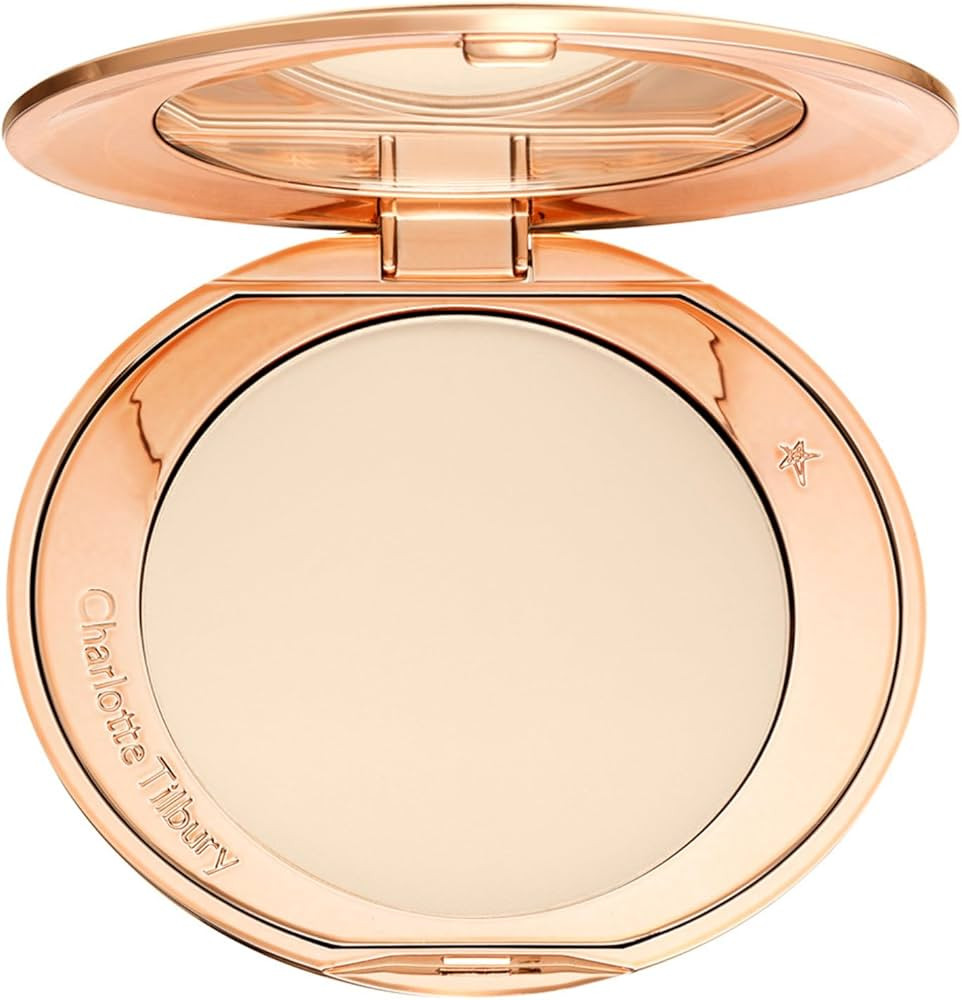 Charlotte Tilbury Airbrush Flawless Finish Setting Powder - Pore-Blurring Pressed Powder for Face... | Amazon (US)