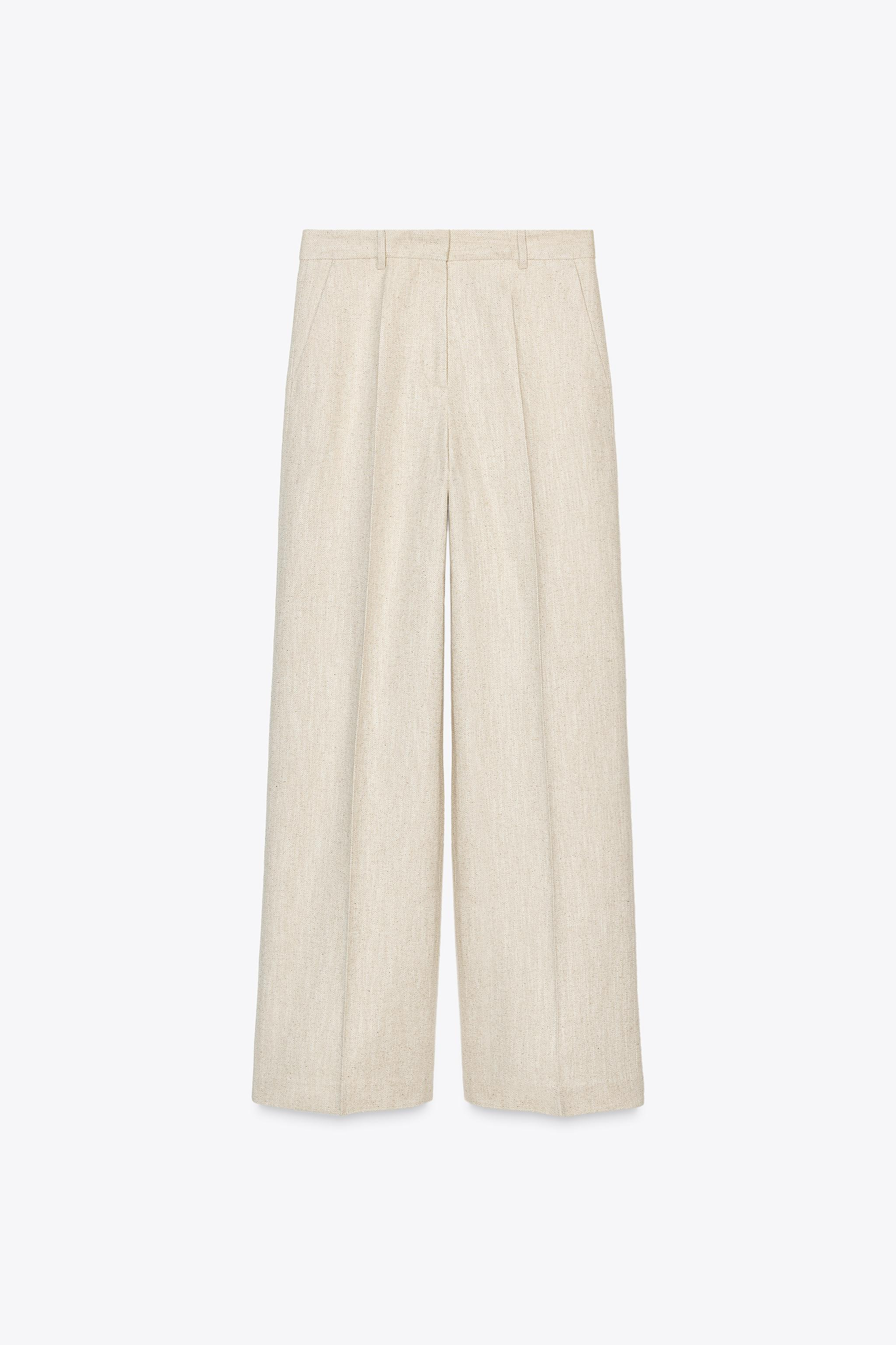 RUSTIC STRAIGHT LEG PANTS | Zara US