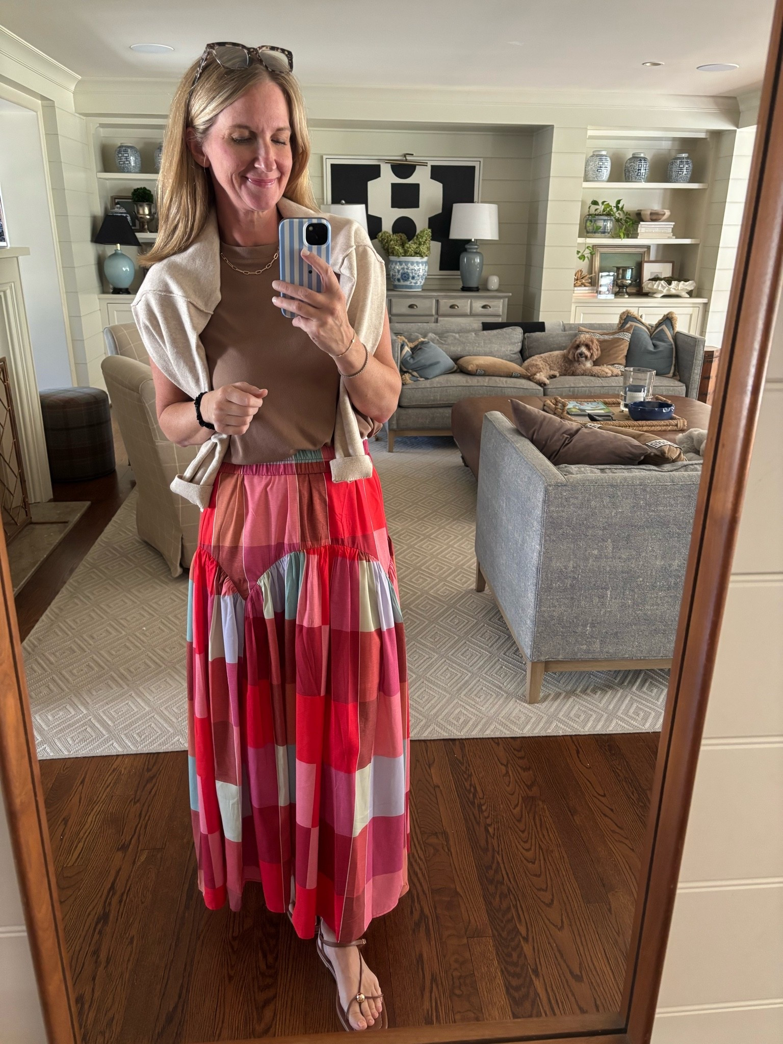 Outfit of the day and the Amazon sandals I can’t stop grabbing

Challenging myself to 75 days of wearing my clothes. Day 1/75