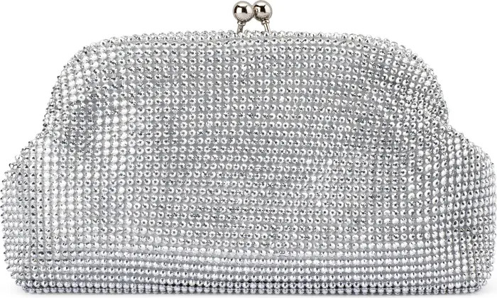 Ela Crystal Mesh Frame Clutch | Nordstrom