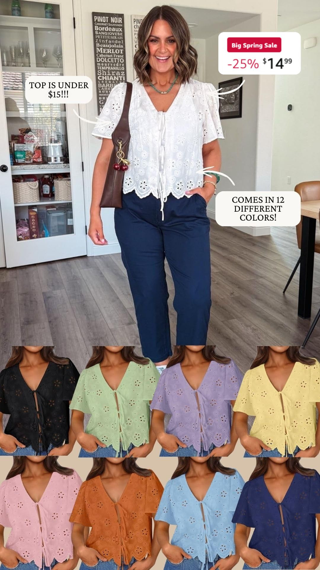 This top is on sale right now for the Amazon Big Spring Sale!! Wearing a large!

sale alert, finds under 50, amazon fashion, new arrivals, courtney hamilton 

 #LTKootd #LTKSeasonal #LTKSaleAlert